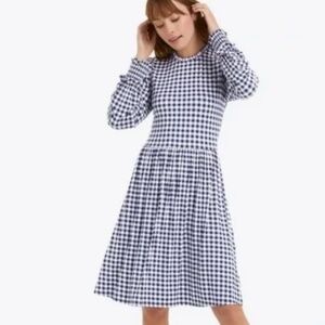 Draper James Blue Gingham Kitty Dress